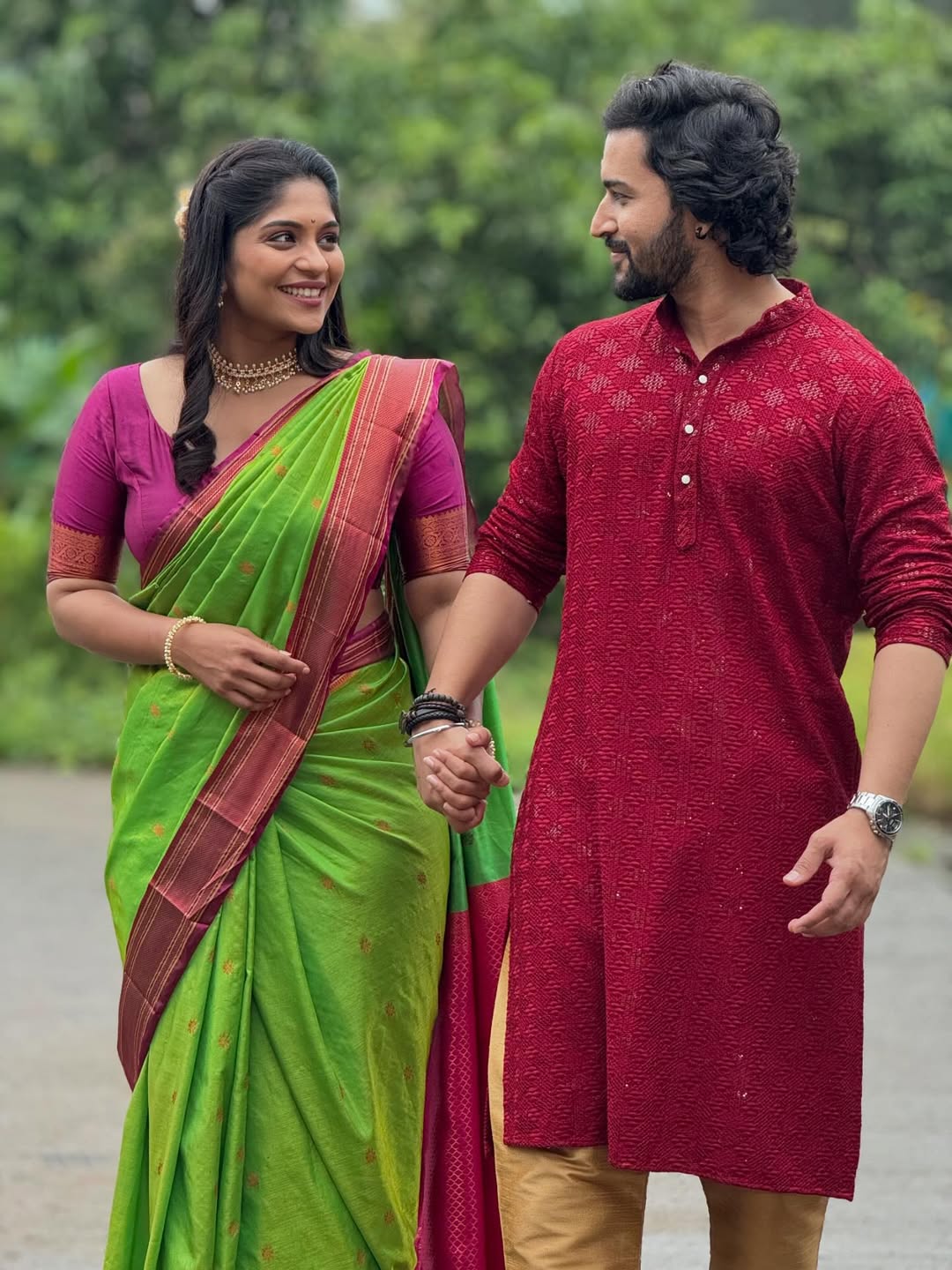 Halad Rusali Kunku Hasla, Samruddhi Kelkar, Abhishek RahalkarHalad Rusali Kunku Hasla, Samruddhi Kelkar, Abhishek Rahalkar