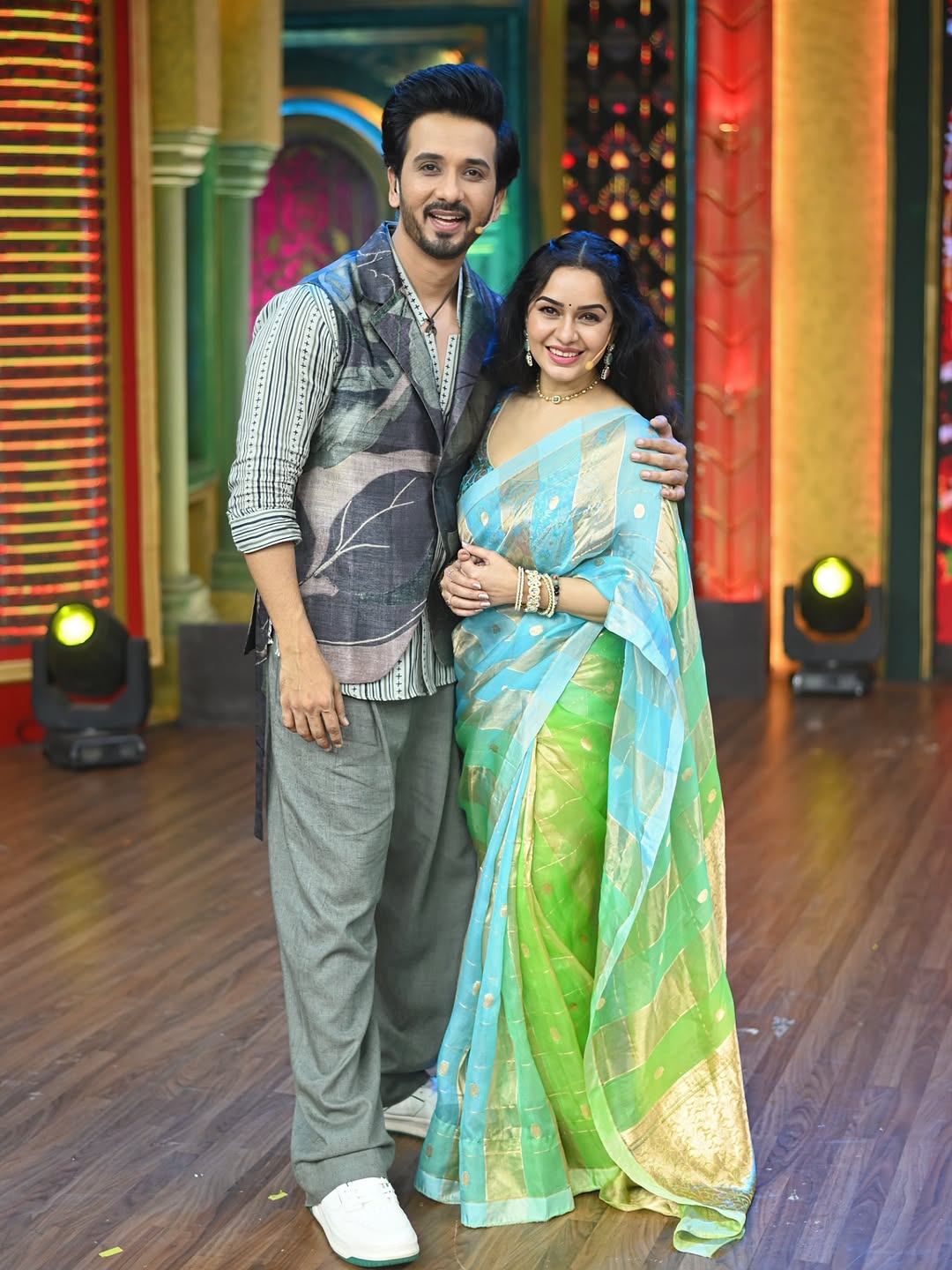 Abhijeet Khandkekar and sukhada khandekekar