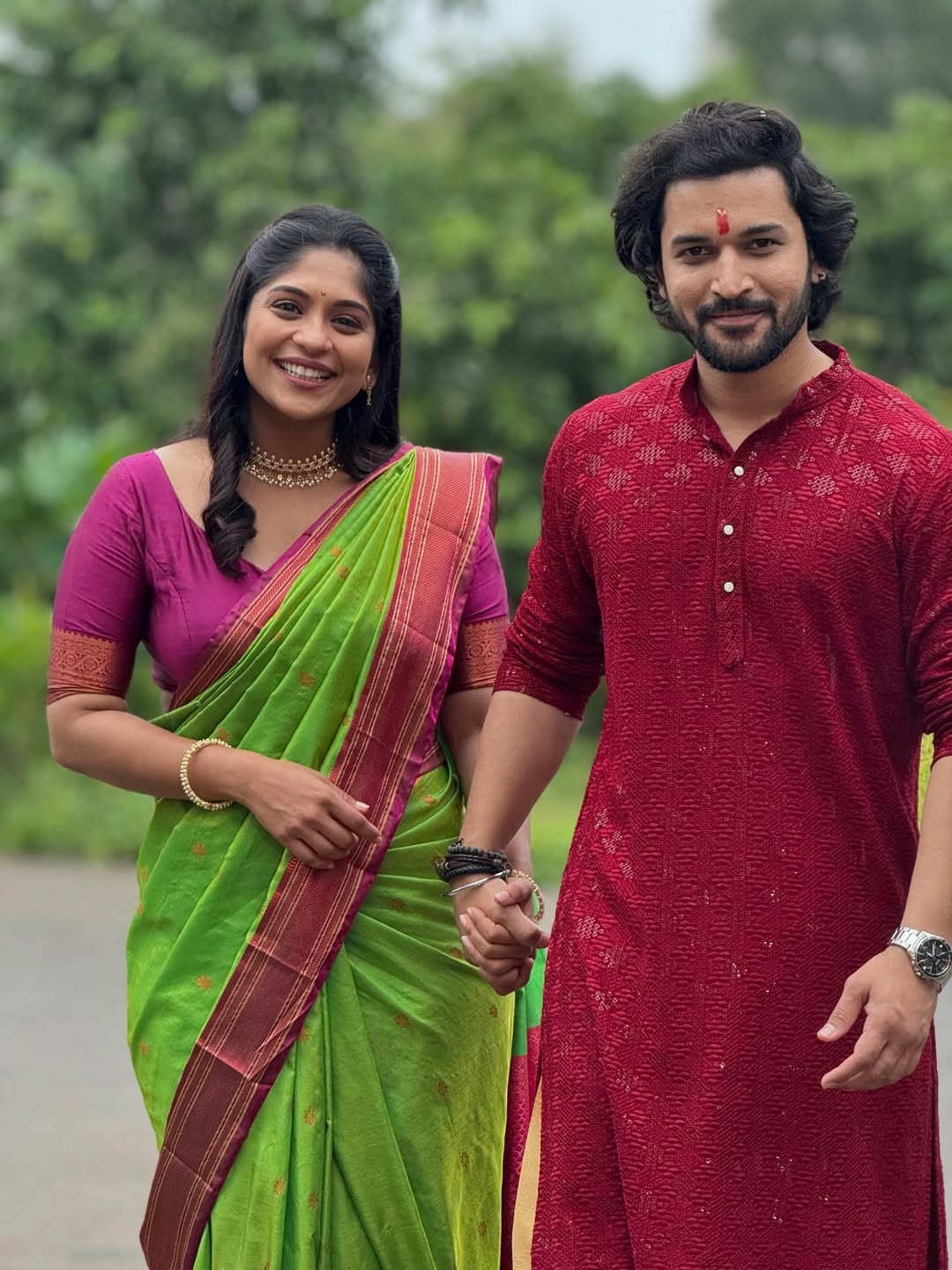 Halad rusali kunku hasla serial fame couple