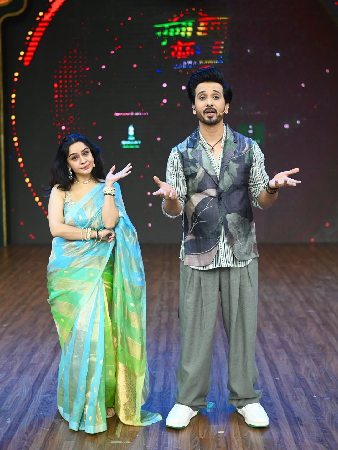Abhijeet Khandkekar and sukhada khandekekar