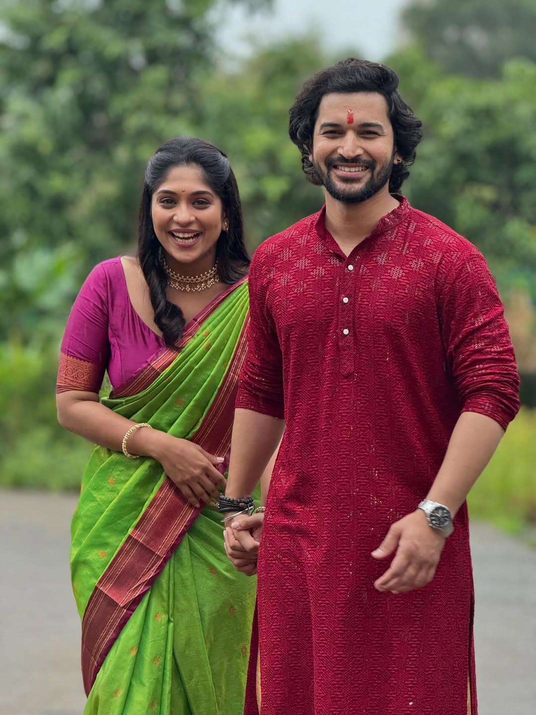 Halad Rusali Kunku Hasla, Samruddhi Kelkar, Abhishek Rahalkar