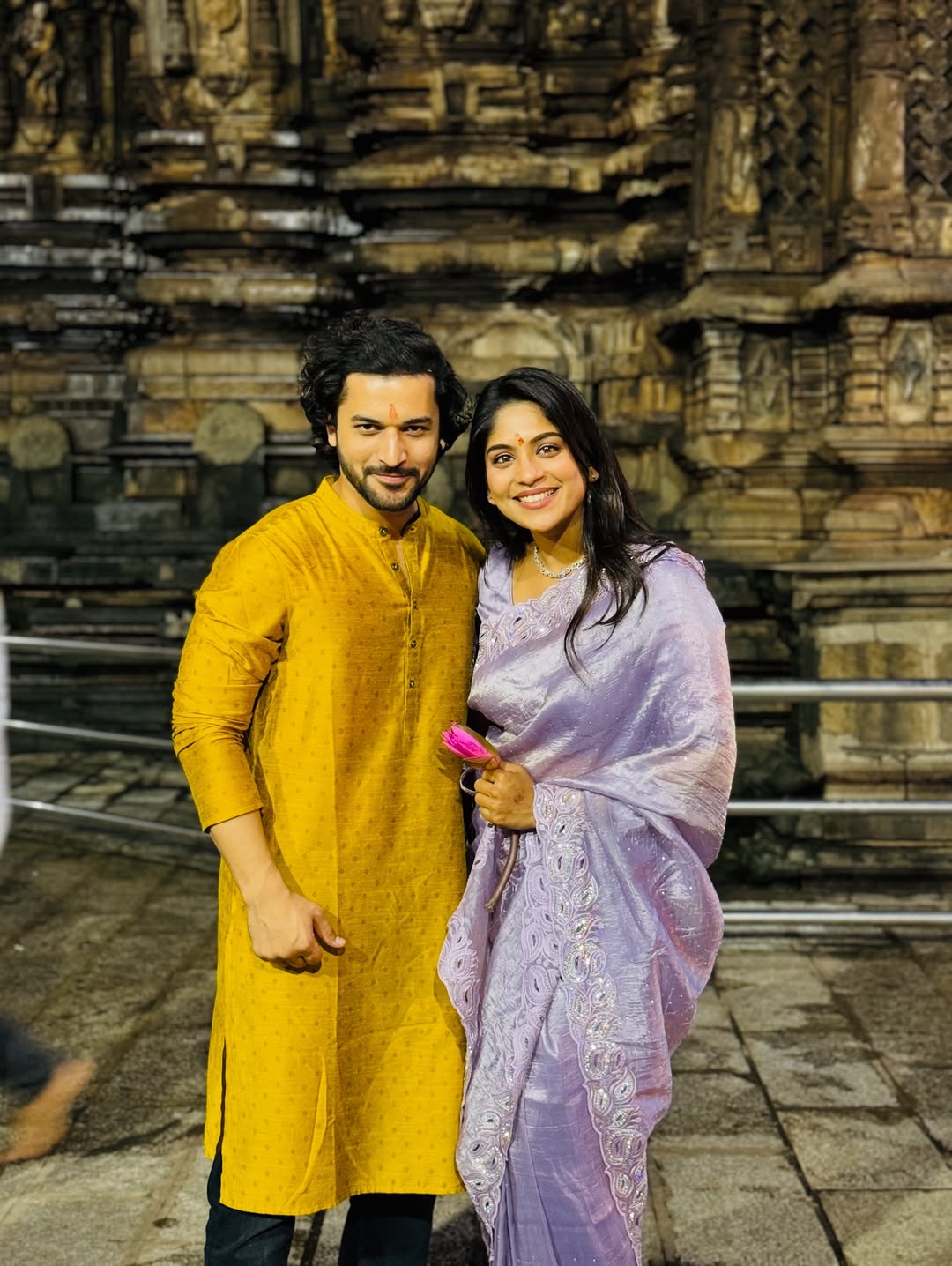 Halad rusali kunku hasla serial fame couple