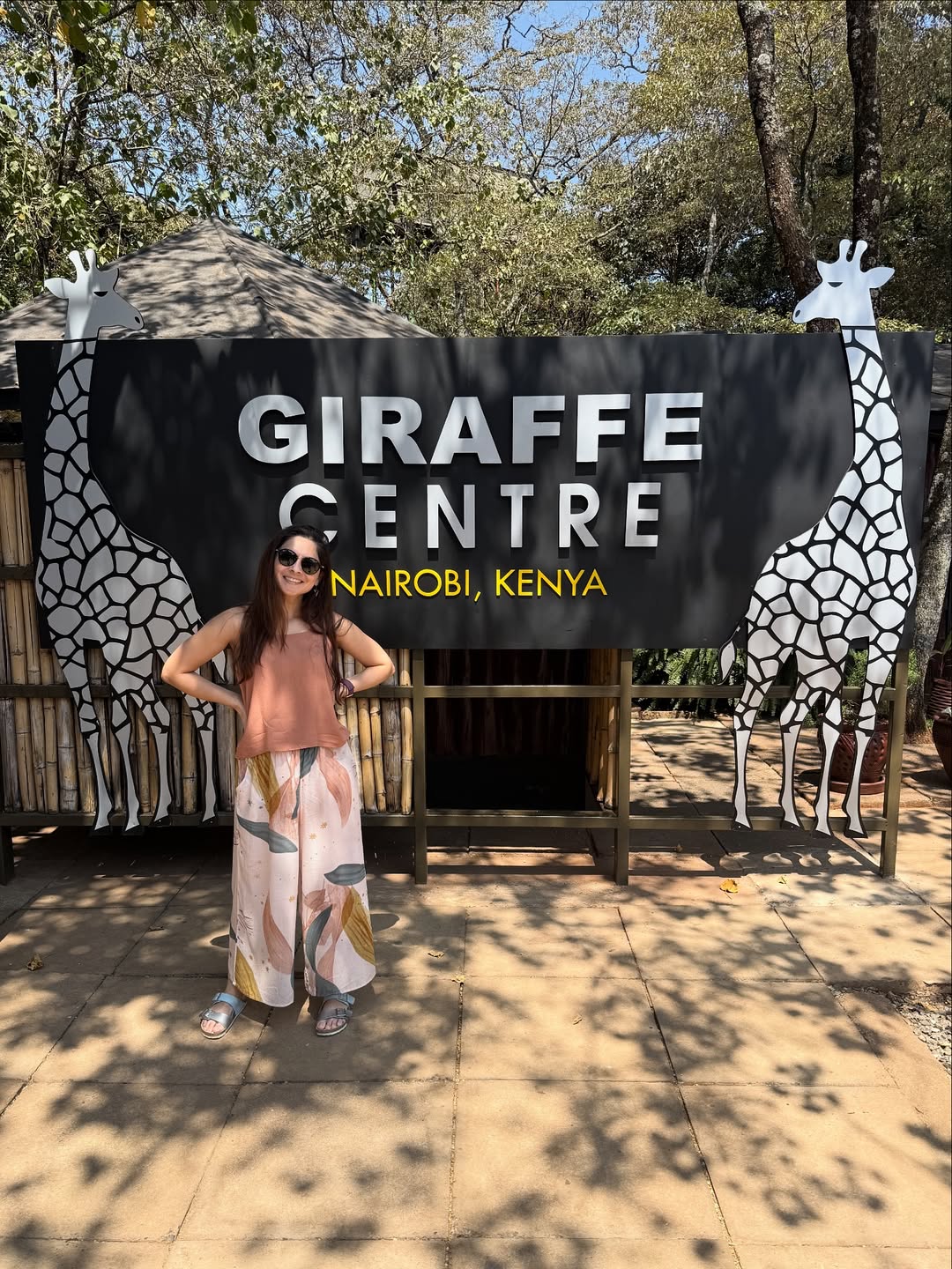  sonalee kulkarni travel nairobi giraffe centre