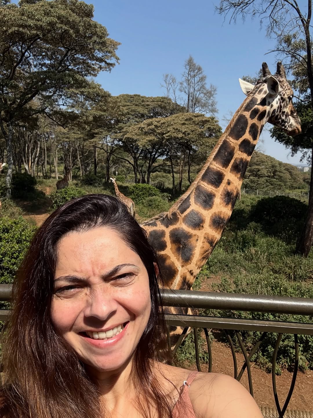 sonalee kulkarni travel nairobi giraffe centre