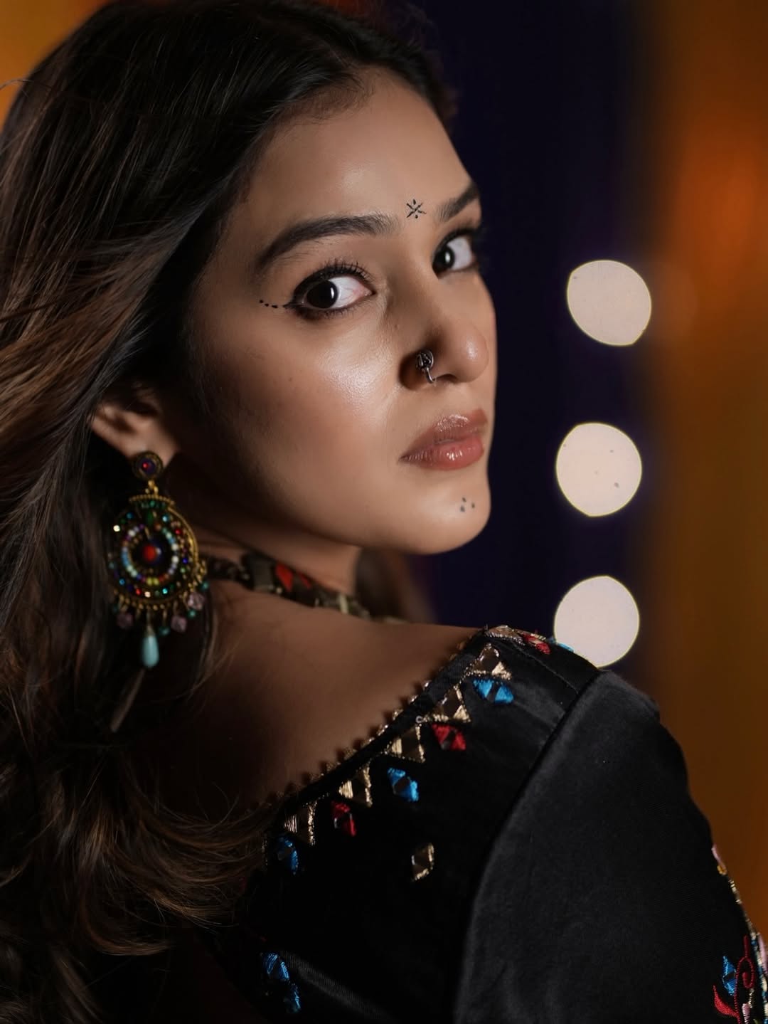 RJ Mahvash navratri photoshoot