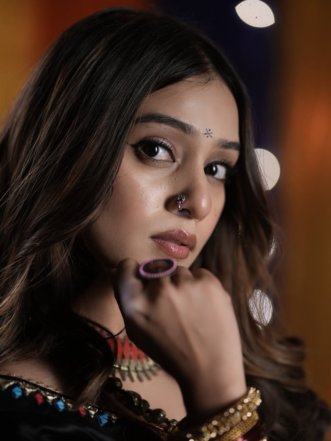 RJ Mahvash navratri photoshoot