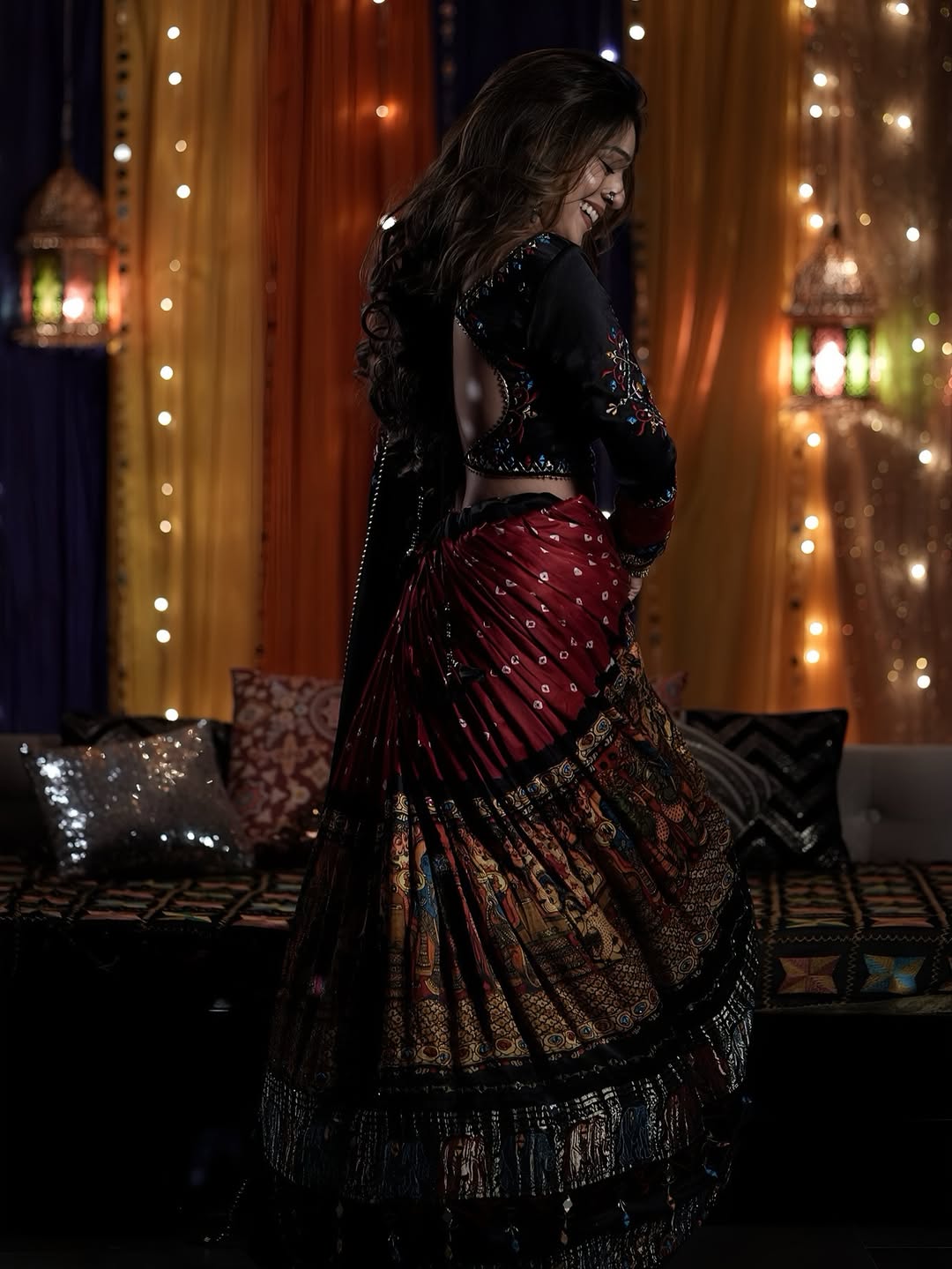 RJ Mahvash navratri photoshoot