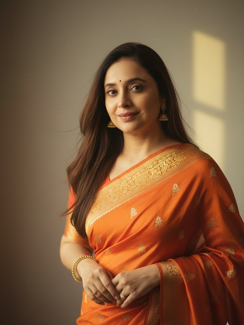 Marathi actress Kishori Godbole