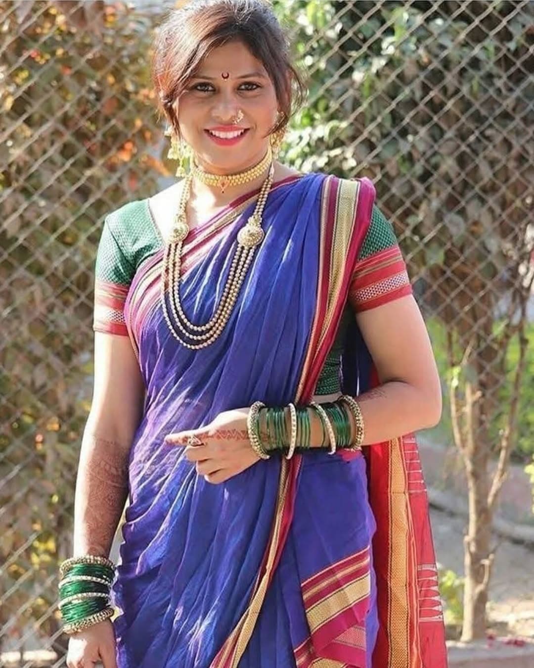 Marathi actress ashvini mahangade navratri inspirational woman character look