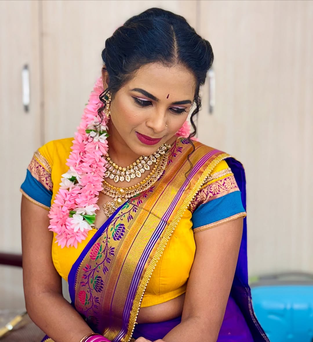 Marathi actress Amruta Dhongade