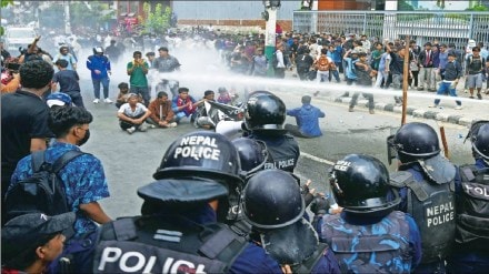 Nepal protests 2025, Kathmandu violence news, Nepal social media ban, India-Nepal border security,