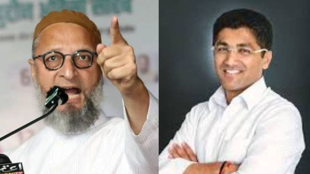 Ahilyanagar MIM rally canceled sparks political clash between MIM leaders NCP MLA Sangram Jagtap