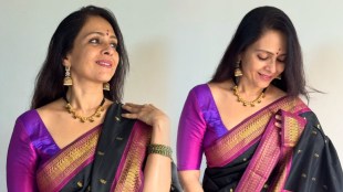 Aishwarya Narkar New Saree Look