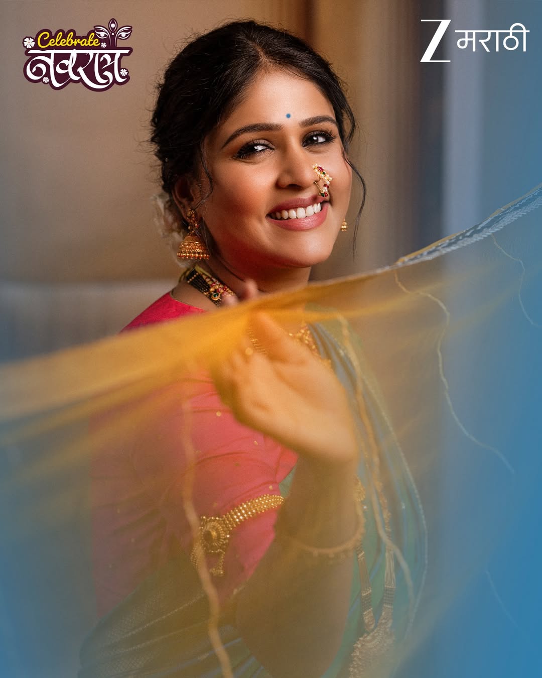 Akshaya Deodhar Navratri 2025 Look