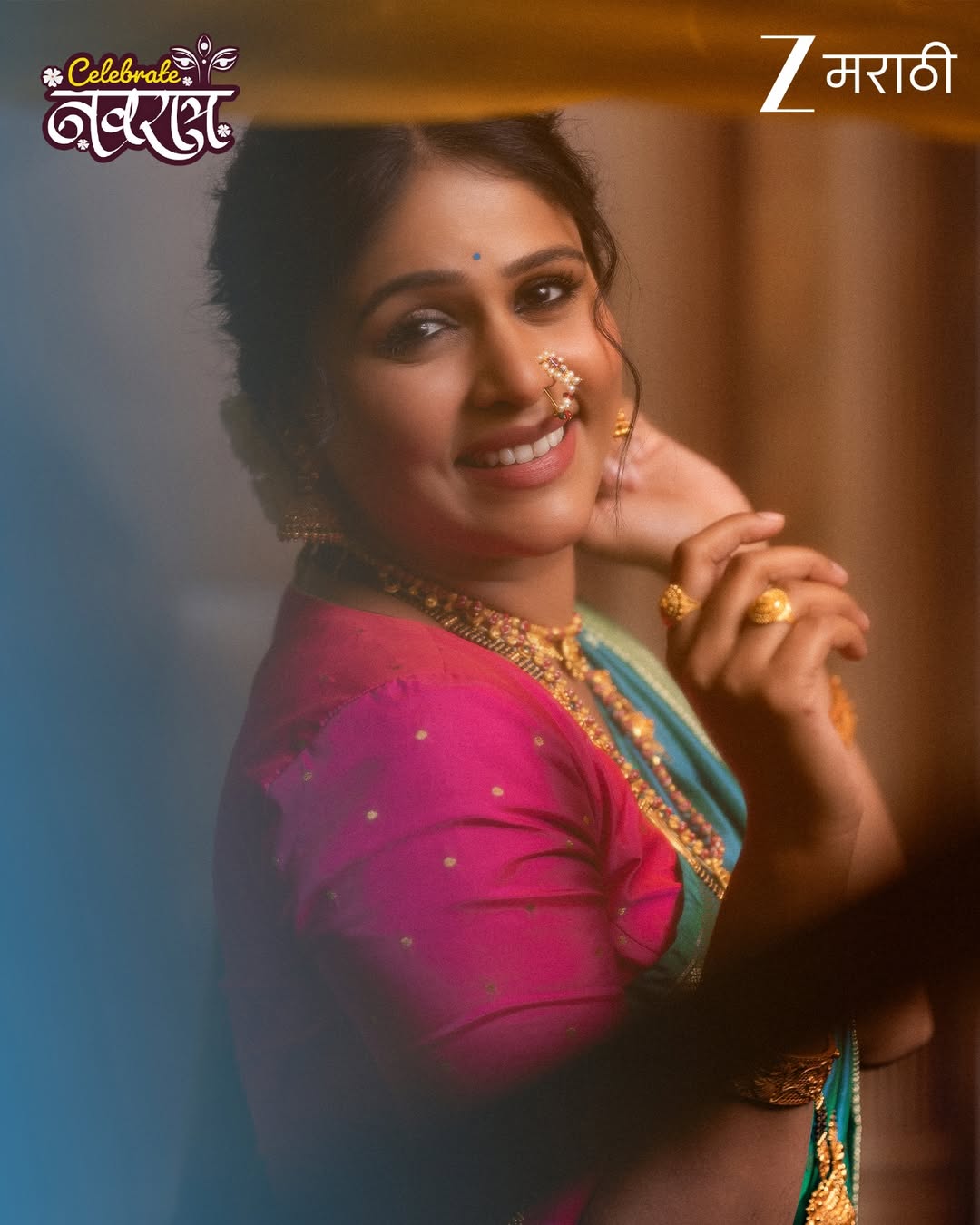 Akshaya Deodhar Navratri 2025 Look