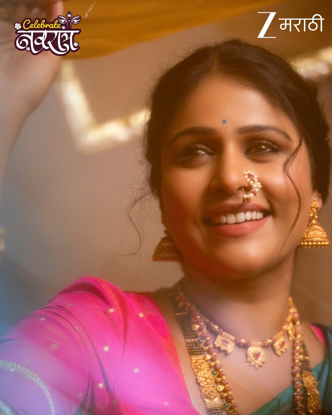 Akshaya Deodhar Navratri 2025 Look