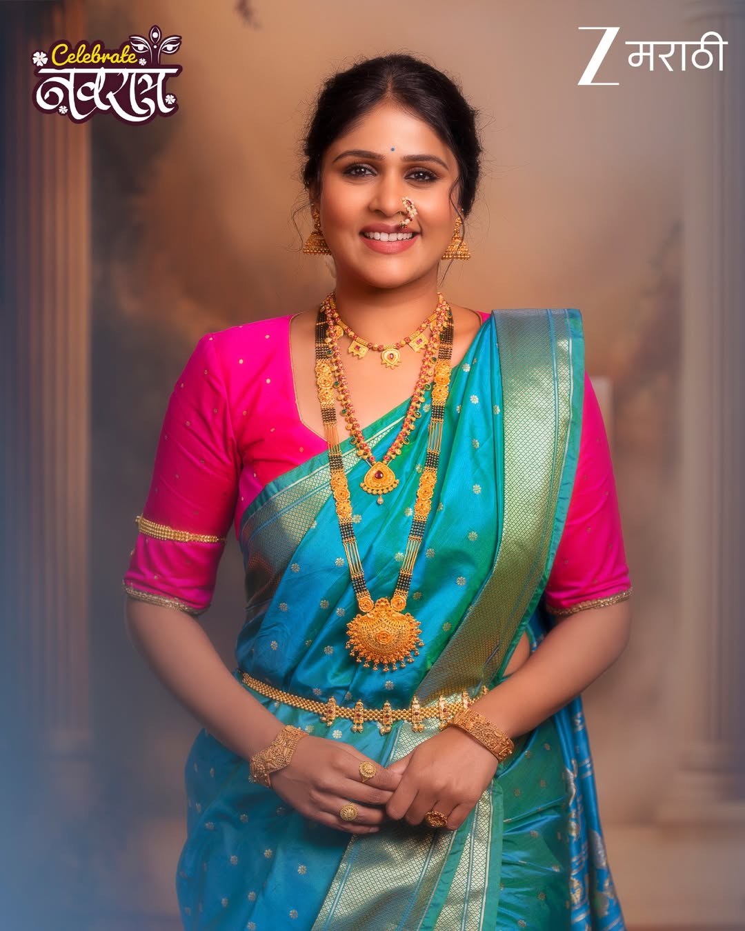 Akshaya Deodhar Navratri 2025 Look
