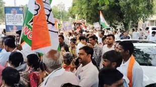 Amravati Congress BJP Clash Soybean farmer