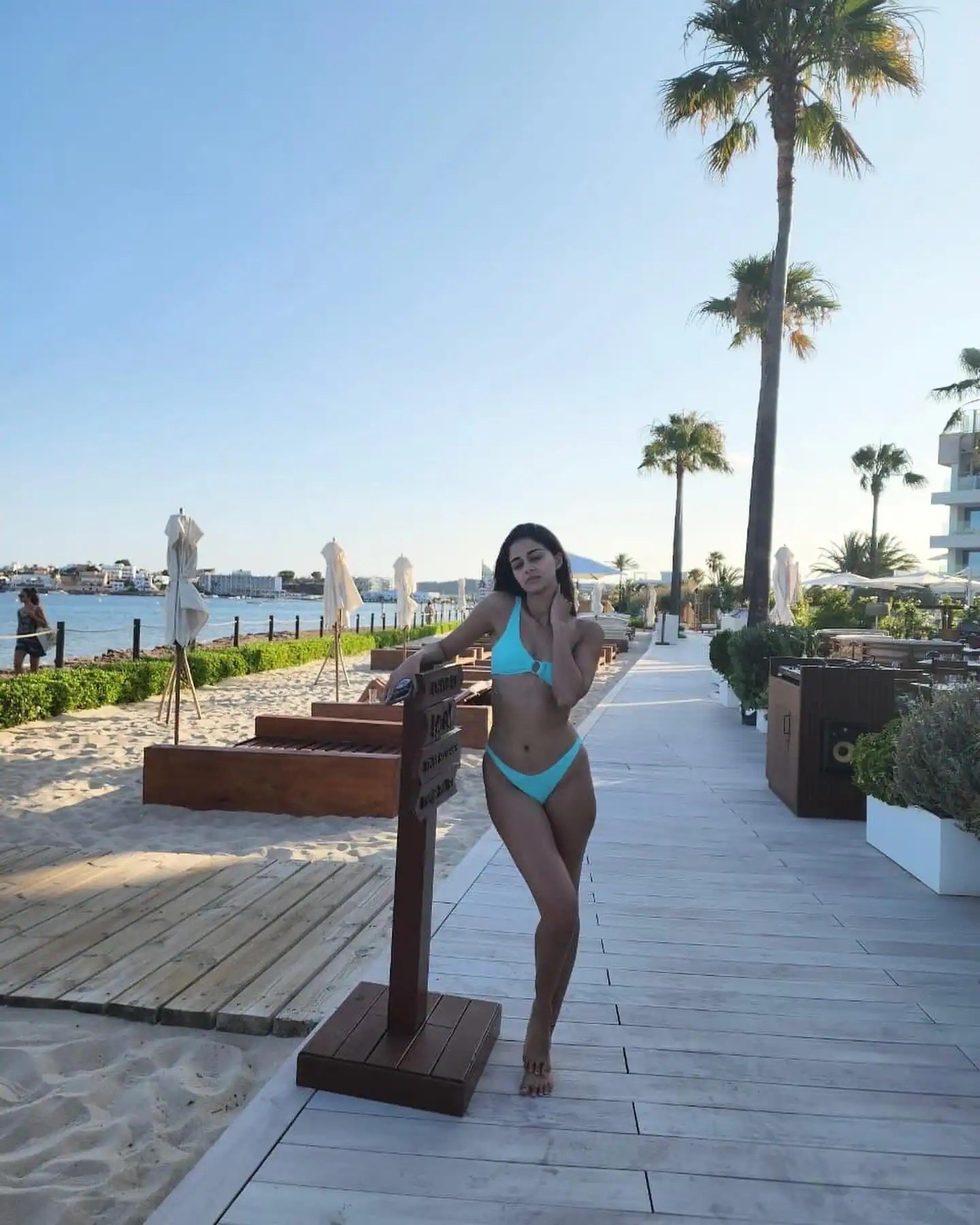 actress Ananya Panday, Bikini Photos