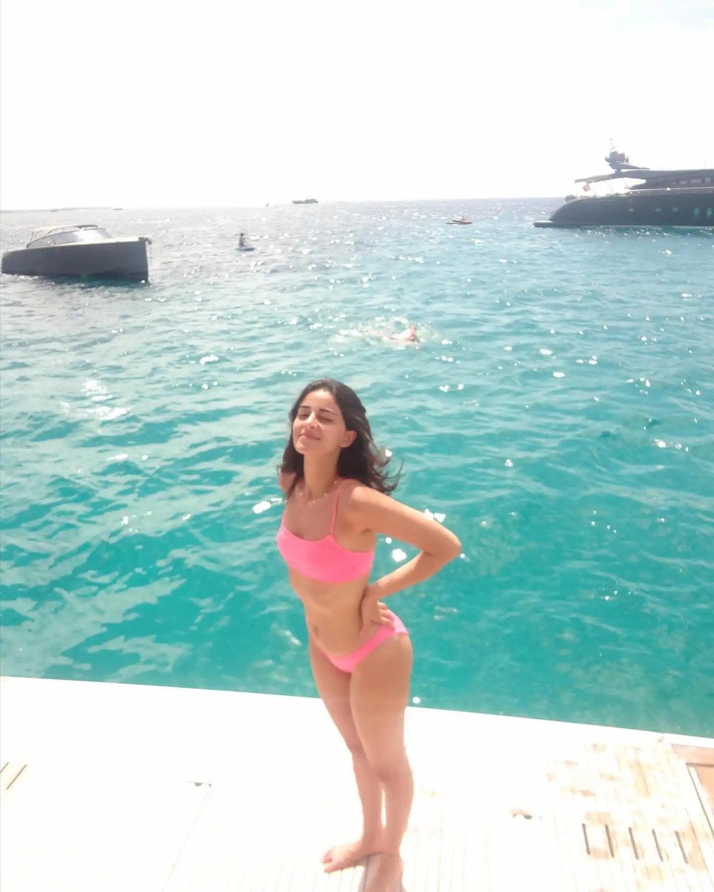 actress Ananya Panday, Bikini Photos