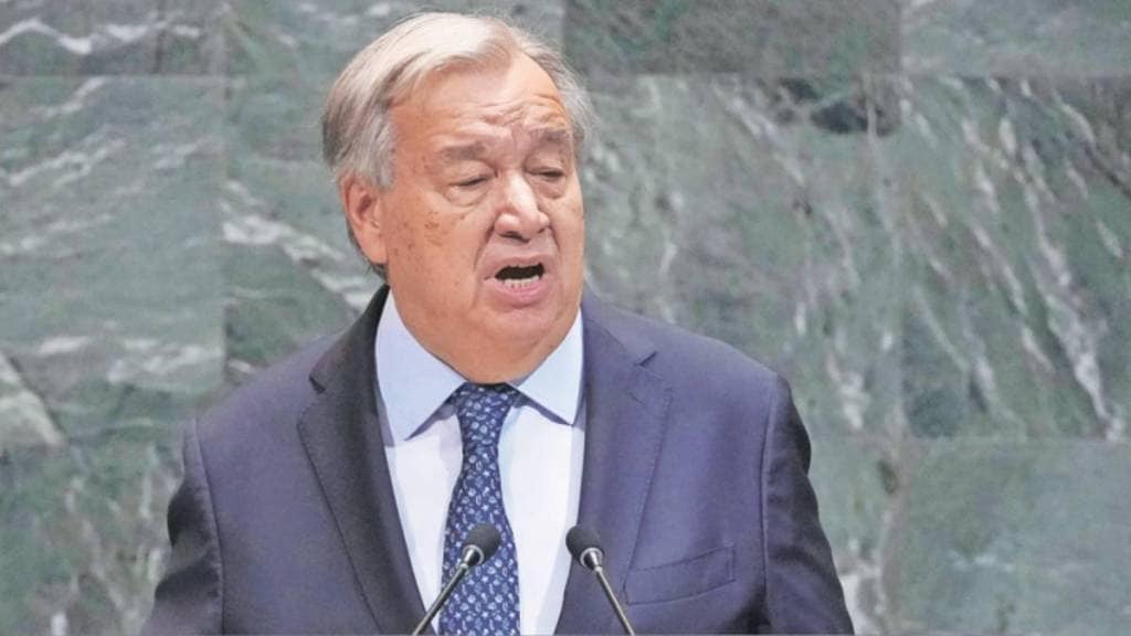 Antonio Guterres Palestine
