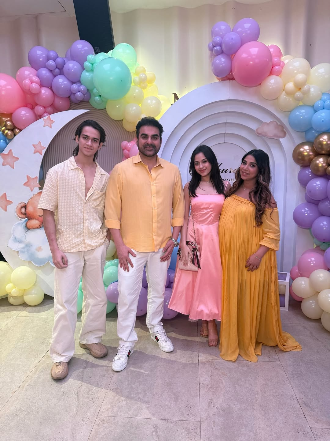 Arbaaz Khan Sshura Baby Shower Photos