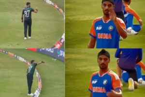 Arshdeep Singh Befitting Reply to Haris Rauf Fighter Plane Down Gesture Video