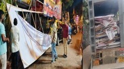 गणेशोत्सवामुळे जाहिरात फलकांची गर्दी; फलक हटवण्याचे पालिकेसमोर आव्हान…