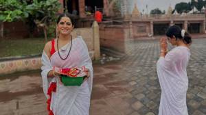 Photos : भाग्यश्री मोटेची १२ ज्योतिर्लिंग यात्रा, उज्जैन महाकाल दर्शनाचे फोटो केले शेअर