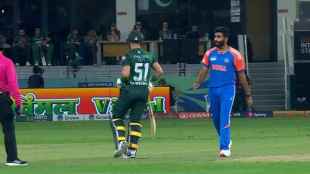 Jasprit Bumrah Sahibzada Farhan Fight Heated Verbal Spat IND vs PAK