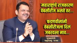 महाराष्ट्राच्या राजकारणावरील वेबसीरीजला काय ‘नाव’ देणार? मुख्यमंत्री फडणवीसांनी दिलं जबरदस्त नाव