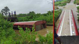 ST bus completely submerged in railway tunnel; fortunately, passengers were saved