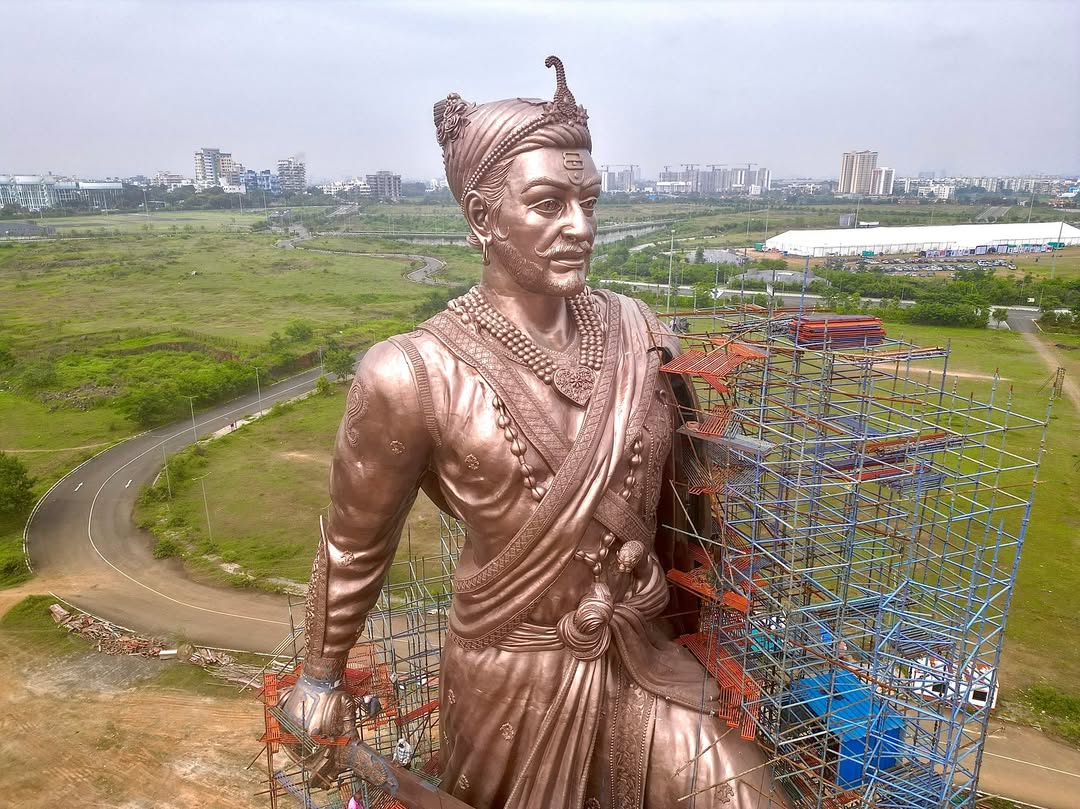 Chhatrapati Sambhaji Maharaj Pimpri-Chinchwad Huge Statue photos