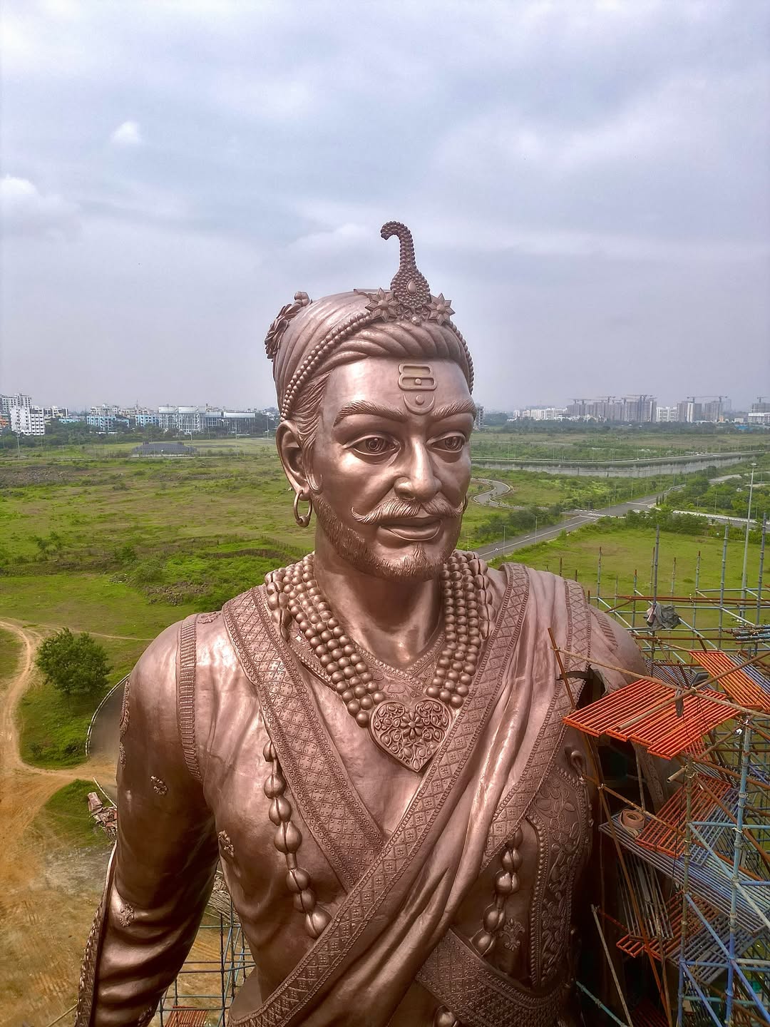 Chhatrapati Sambhaji Maharaj Pimpri-Chinchwad Huge Statue photos