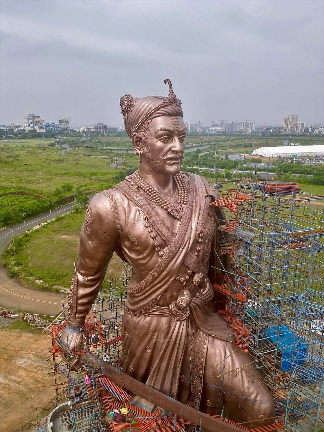 Chhatrapati Sambhaji Maharaj Pimpri-Chinchwad Huge Statue photos