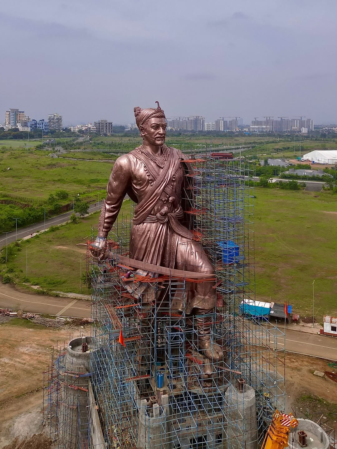 Chhatrapati Sambhaji Maharaj Pimpri-Chinchwad Huge Statue photos
