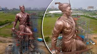 Chhatrapati Sambhaji Maharaj Pimpri-Chinchwad Huge Statue photos