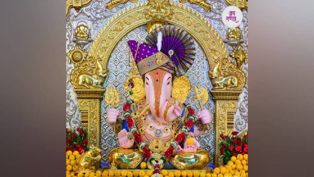 Immersion procession of the Shrimant  Dagdusheth Halwai Ganpati visarjan 2025 pune