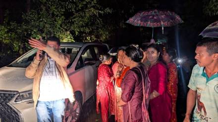 16 women and a bus driver trapped in floodwaters due to heavy rains safely rescued 16 women and a bus driver trapped in floodwaters due to heavy rains safely rescued