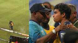 SL vs AFG: श्रीलंकन खेळाडूच्या वडिलांचं सामना सुरू असतानाच निधन, कोचने सामन्यानंतर मैदानावरच दिली दु:खद बातमी