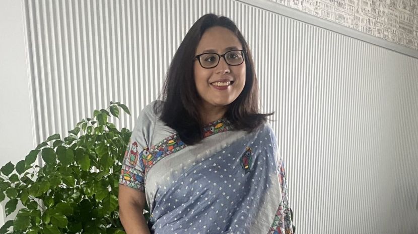Radhika Gupta speaking about H-1B visa hike and urging Indian professionals in the US to return to India