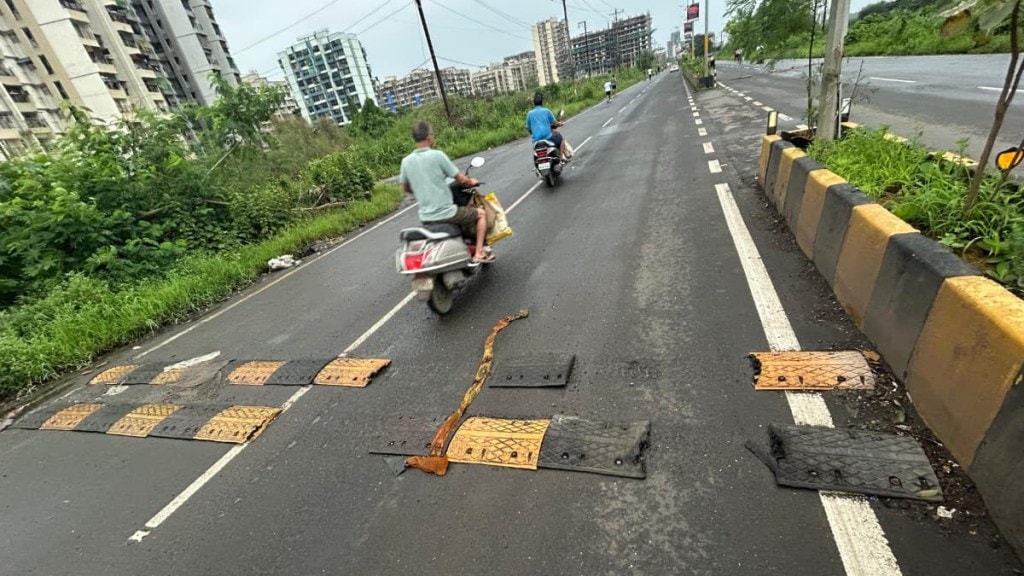 Faulty Speed Breakers Vasai