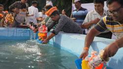 Ganesh Visarjan 2025: सात दिवसांच्या ५० हजारांहून अधिक गणेशमूर्तींचे विसर्जन