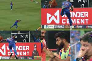 Hardik Pandya Jaw Dropping Catch Becomes Turning Point of IND vs OMAN match