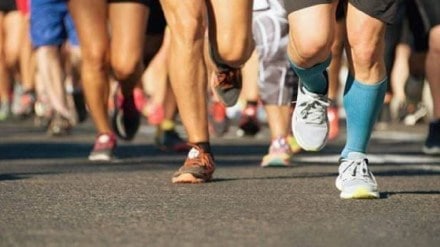 Satara Hill Marathon Eight and a half thousand competitors from all over country participated