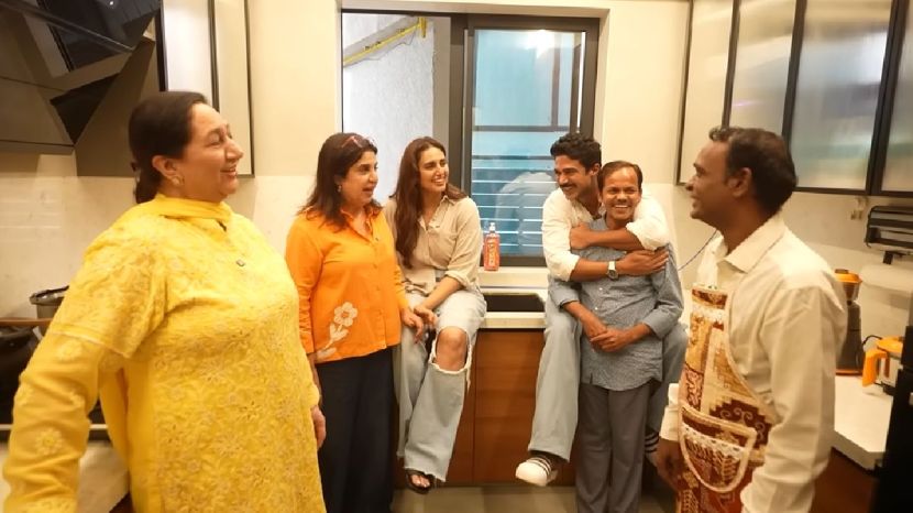 Huma Qureshi house kitchen