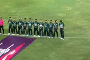 ND vs PAK Final Shaheen Afridi Haris Rauf Disrespect India National Anthem