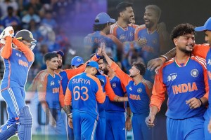IND beat PAK by 7 Wickets Abhishek Sharma Suryakumar Yadav tilak Varma Partnership