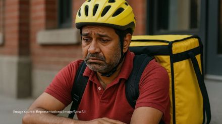 Indian Delivery Worker in US Viral Video