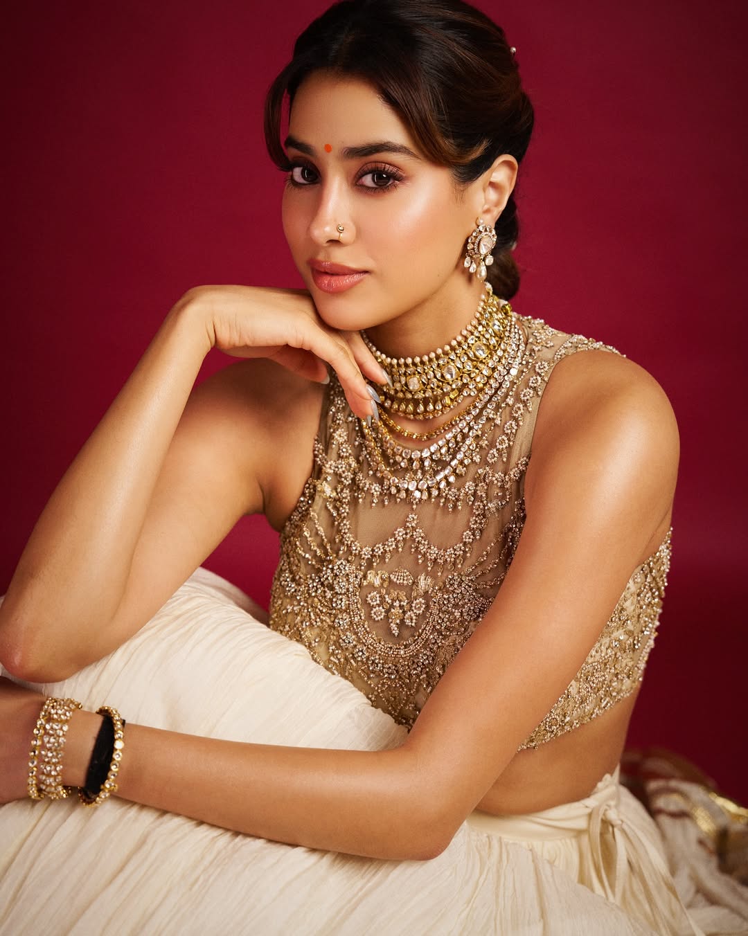Janhvi Kapoor Lehenga Look